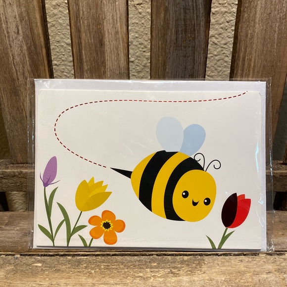 Valentines Day BumbleBee Bundle, Bee Socks, Bee Notepads, Bee Figure, Bee Sign - Picture 6 of 16